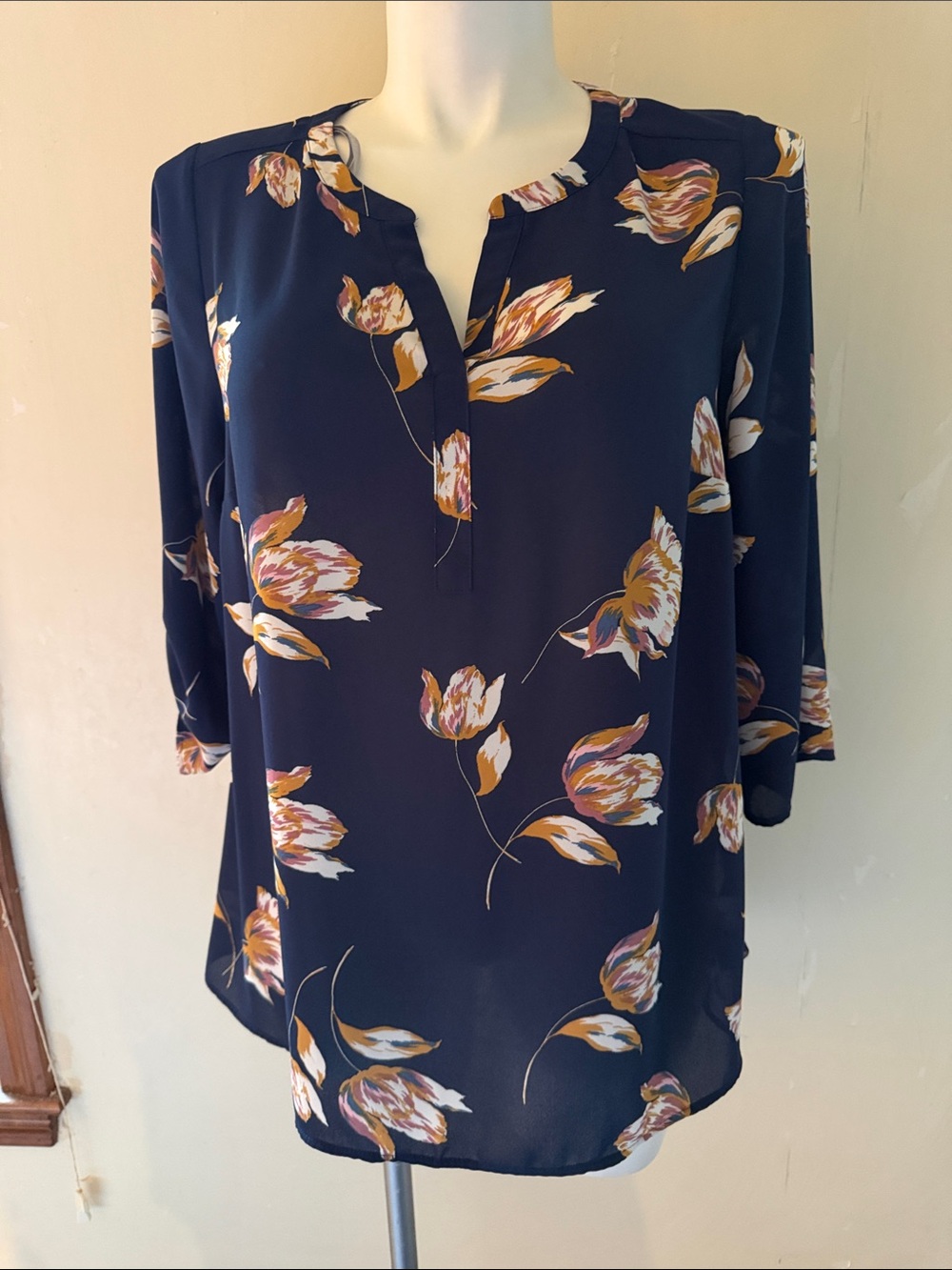 Daniel Rainn Floral Blouse
